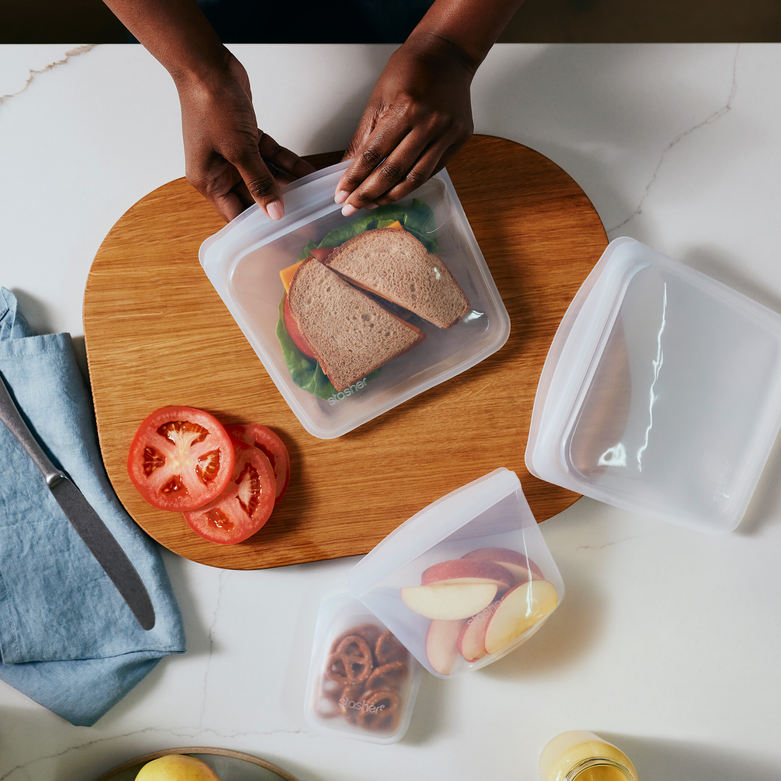 スタッシャー サンドイッチサイズ